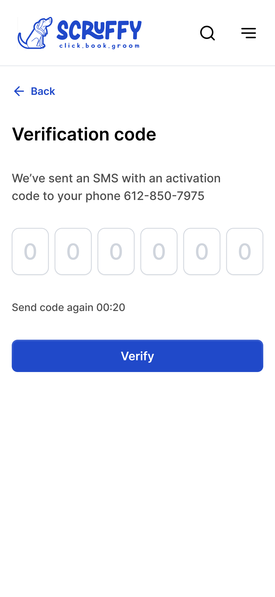 Customer screen 2